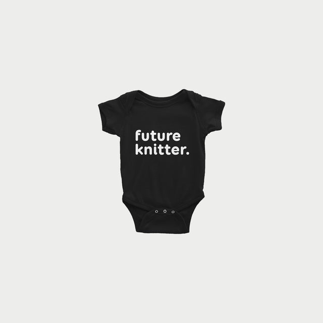 Future Knitter Onesie (6-24m)