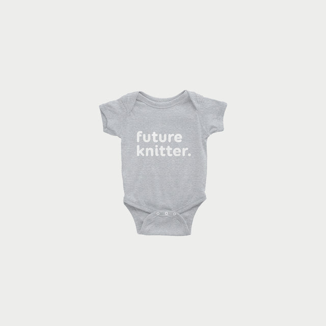 Future Knitter Onesie (6-24m)