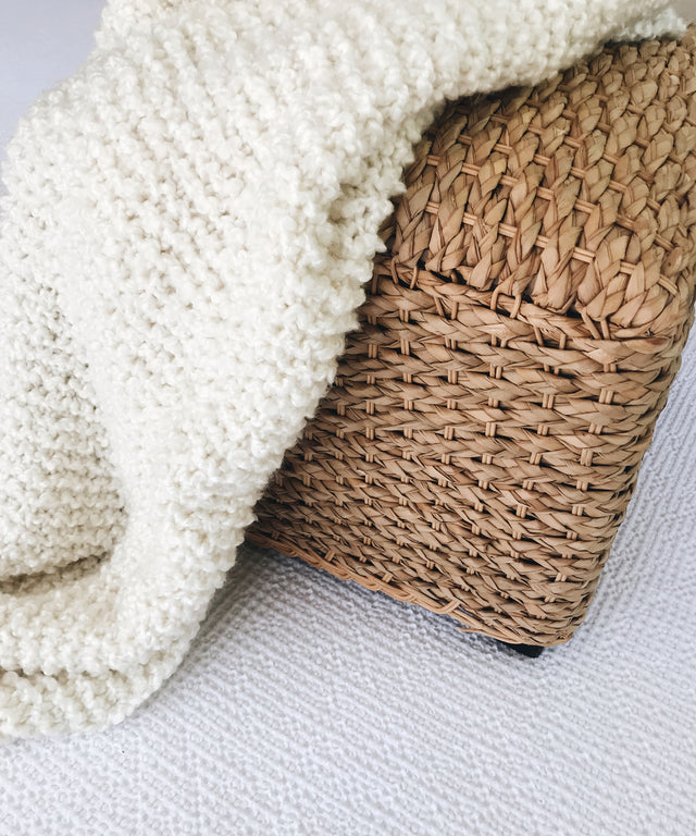 Bouclé Blanket