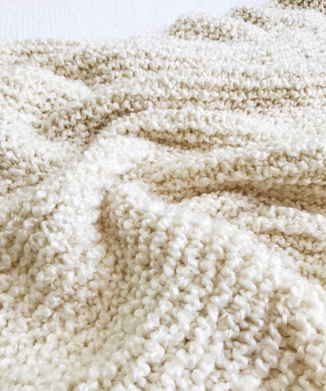 Bouclé Blanket